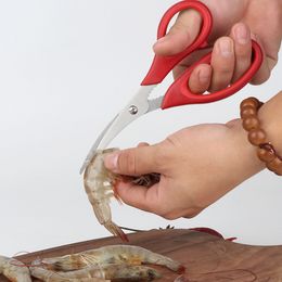 Keukenschaar zeevruchten gereedschap kreeft cracker krab schaar roestvrijstalen garnalen schalen schaar keukengadgets dbc e0419