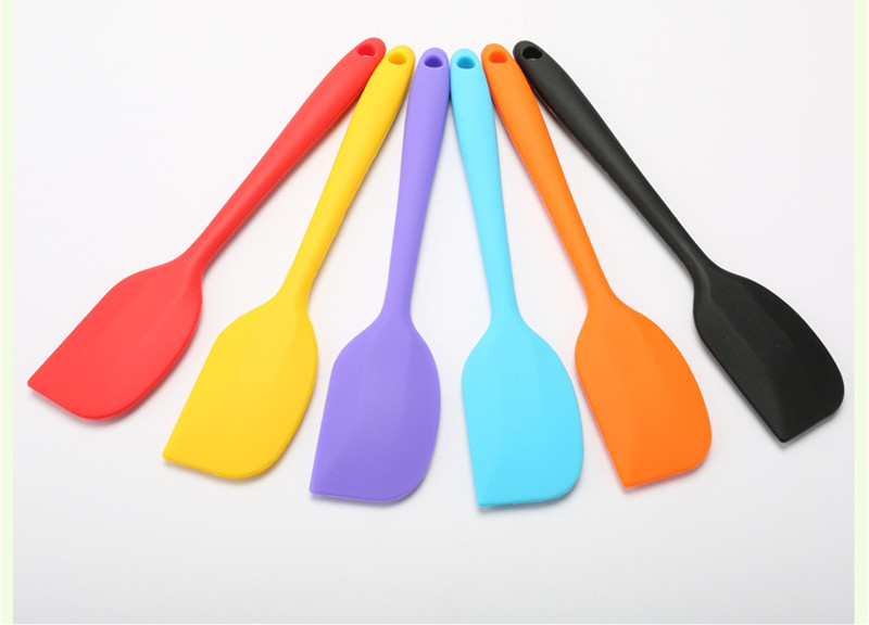 Kitchen Silicone Cream Butter Cake Spatula Bakery Bar Mixing Batter Scraper Baking Tool Kitchenware