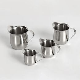 Keuken roestvrijstalen melkschuim pitcher espresso stoom koffie barista ambacht latte cappuccino melk beker schuiming kruik pitcher