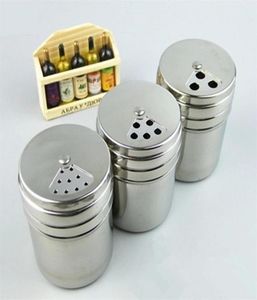 Keuken Roestvrij Staal Spice Shaker Jar Suiker Zout Peper Kruiden Bbq Spice Tandenstoker Opslag Fles 173 G26275344