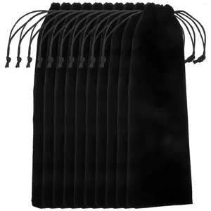 Cuisine Storage 10 PCS Terbe couverte Sac à coiffure Sacches à coiffure Pouche de table Poches sacs Voyage