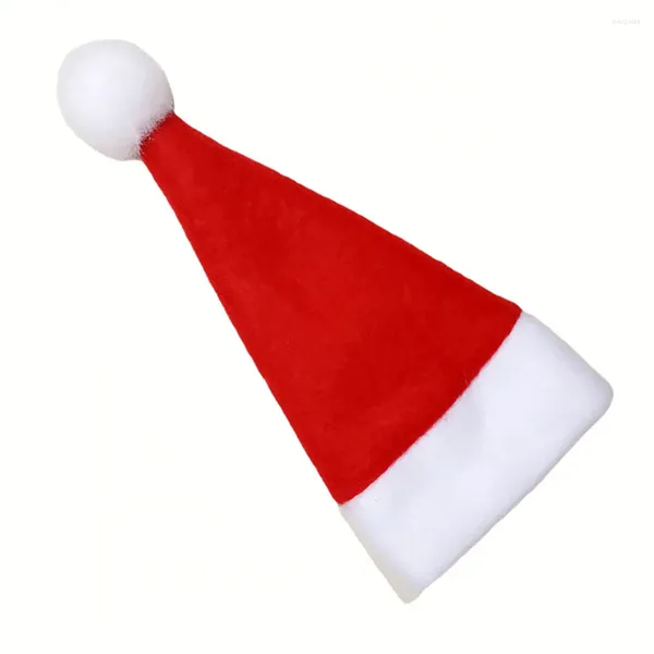 Almacenamiento de cocina, 18 Uds., soporte para vajilla navideña, pequeño sombrero de Papá Noel en forma de cubertería, bolsa organizadora, envolturas de piruletas de vacaciones para el hogar