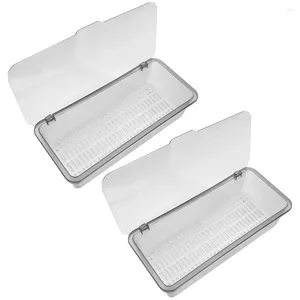 Cuisine Storage 2 PCS COUVREURES BOX USENSIL CHOPSTICK TRAPICATION DU TIRMOR DES REST