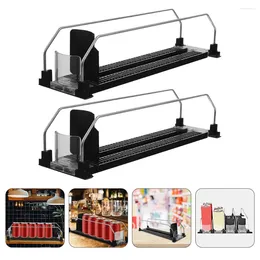 Keukenopslag 2 stuks Drink Pusher Aanvulling Plastic Machine Putter Vending Plank Propeller