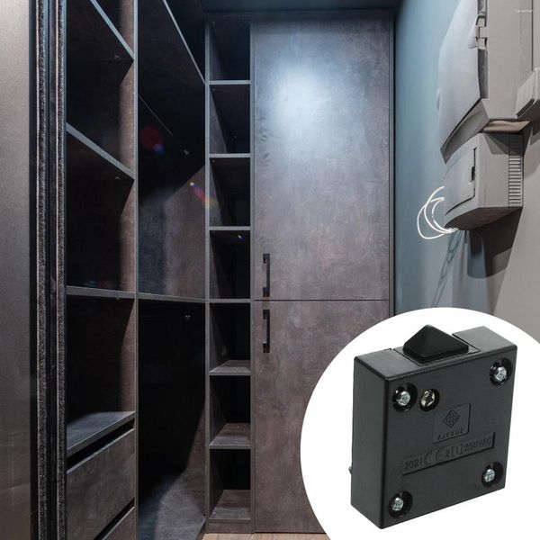 Storage de cuisine 2 pcs pour les lumières d'armoire Close de porte Armoire électrique Touche électrique automatique