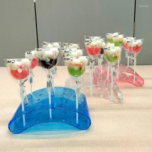 Storage de cuisine 20 trous Lollipop Display Stand Gâteaux pour le décor d'anniversaire de fête de mariage 69hf