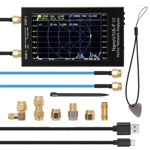 Keukenopslag 4,3 inch vector netwerkanalysator S-a-a-2 nanovna-f v2 antenne kortegolf hf vhf uhf