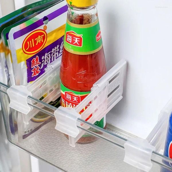 Almacenamiento de cocina 4pcs condimento divisor refrigerador