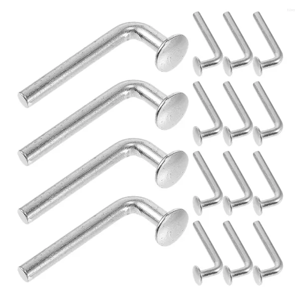 Storage de cuisine 50 PCS Boulons d'étagère anti-Rust Clips robustes épais