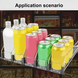 Storage de cuisine 652f Solution de boisson fonctionnelle Dispensateur Organisateur facile à utiliser pour les réunions de famille de réfrigérateur