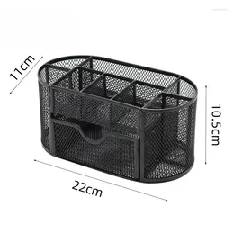 Keuken Opslag 9 Grids Metalen Straf Organisator Mesh Bureau Tafel Ontwerp DOOS Lade Potlood Pen Houder Voor Nettening Gereedschap