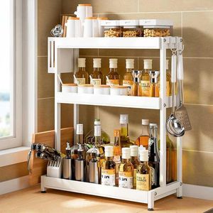 Cuisine Storage Aoliviya Racking Rack Rack Bottle Countertop Countertop Shelf Multi-fonction Couteau Organisateur de vaisselle