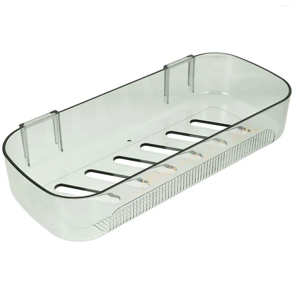 Estante de almacenamiento de cocina para baño, estante adhesivo sin perforaciones para pared, sin clavos, soportes decorativos para cepillos de dientes