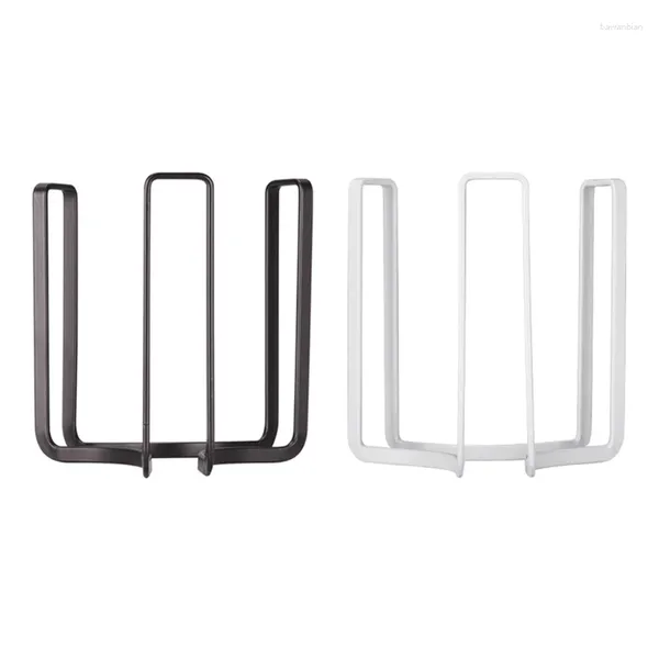 Rack de drainage de bol de rangement de cuisine pour support de support en métal Discaute