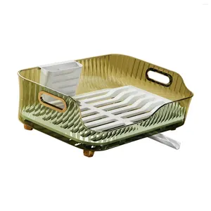 Couche de rangement Poute-plats Séchouc de séchage plateau goutte à goutte avec bec pivot