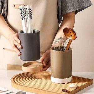 Rangement de cuisine créatif couverts égouttoir organisateur cuillère fourchette porte-baguettes ménage vaisselle boîte