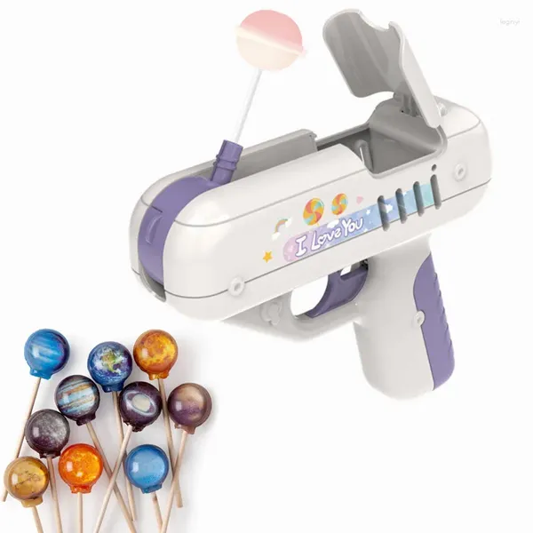 Pistolet à sucettes et bonbons créatif, rangement de cuisine, support de fête d'anniversaire, joli cadeau Surprise pour garçons et filles, jouets pour enfants, noël