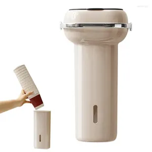 Keuken Opslag Cup Dispenser Wall Mount Water Koelbox Gemakkelijk Grip Handvat Houder Gemonteerd Fit 6.3oz-8.8oz Kleine