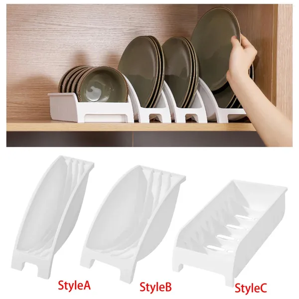 Cuisine de rangement de rangement Plat-plaque Salade / Organisateur de dessert pour les tiroirs d'armoire à domicile