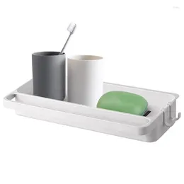 Estado de almacenamiento de cocina Costilla de secado Basket de jabón Toalla de esponja Baño y lavabo para herramientas para plato