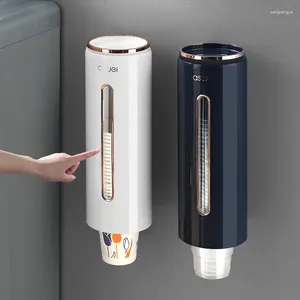 Keuken Opslag Wegwerp Bekerhouder Papier Automatische Distributeur Wandmontage Drinkglas Plank Artefact Water Dispenser Box