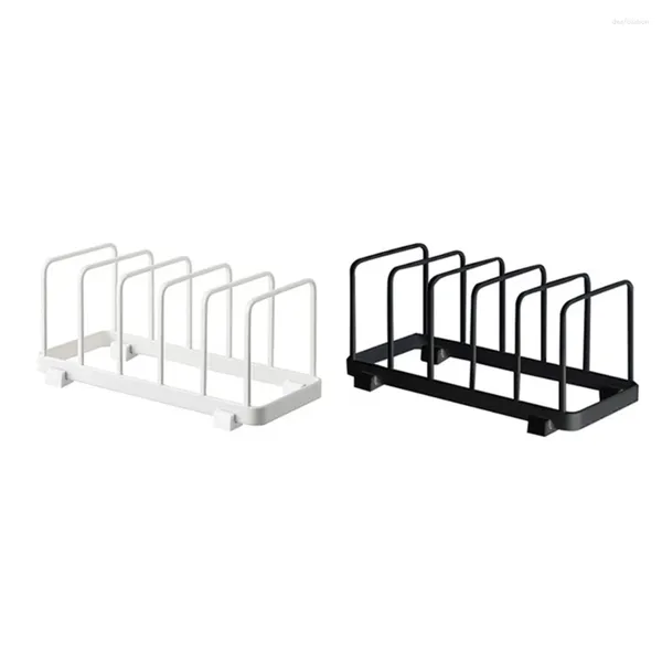 Rack de rangement de rangement de ralentissement et poêle Boîte à couper le support d'organisateur pour les fournitures domestiques