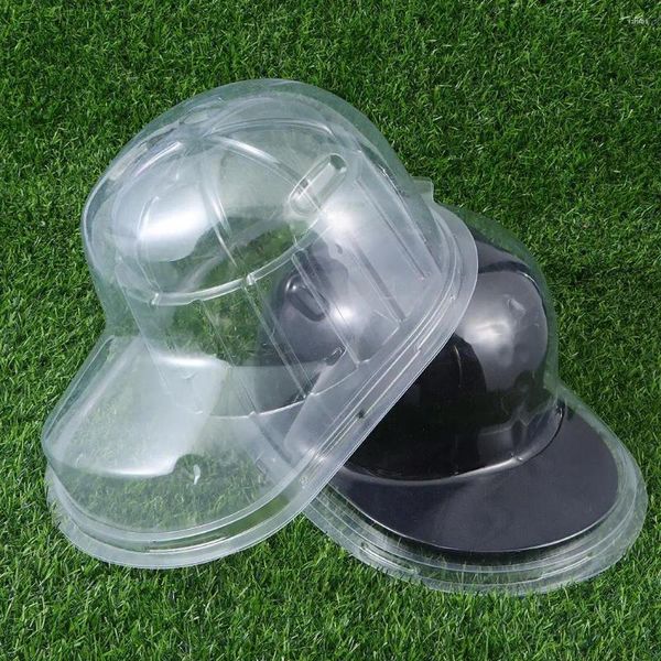 Couvercle Transparent anti-poussière, rangement de cuisine, boîte à chapeaux, chapeau incurvé de Baseball