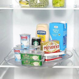 Kitchen Storage Fridge Organizer à 360 degrés Regangulaire de réfrigérateur à 360 degrés Rotation rectangulaire pour