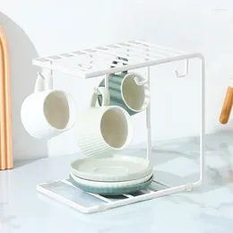 Cuisine Storage Home Ustensiles créatifs pour C Hanging Cup Holder Paint Baking Process Process Rack