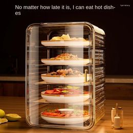 Kitchen Storage Household Isolate Food Covers Shead Stepred Organizer