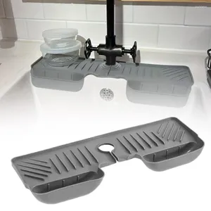 Cuisine Storage Ménage en silicone Évier de vidange Drain Rasseau robinet Absorbant Mat Mat Gardée Drainage PAP COMPRENDRE DÉRING N2T4