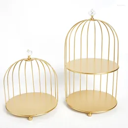 Cuisine Storage Iron Bathroom Birdcage Shelf Cosmetic Rack Home Bureau Organisateurs Divers Organisateurs