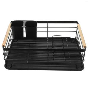 Cuisine Storage Iron Rack Plat Drying Vêtements Plats pour les couverts Racks Counter