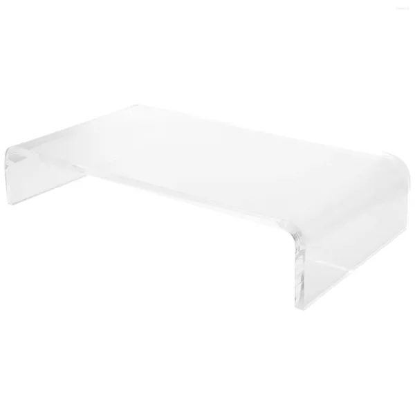 Couvercle de clavier de rangement de cuisine, support élévateur pour ordinateur portable, protecteur de bureau, étui de protection transparent, support en acrylique pour homme