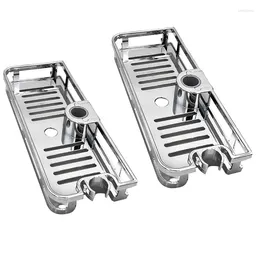 Levante de almacenamiento de cocina estante de ducha rectángulo rectáneo desmontable soporte de plástico accesorios de baño CNIM