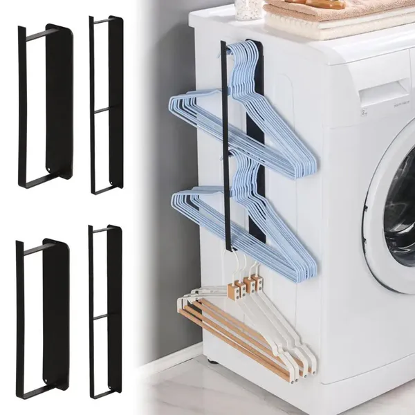 Cuisine Storage Magnétique Réfrigérateur Contrôle côté support de support de porte-étagère Machine de lavage Organisateur RA B9Y0