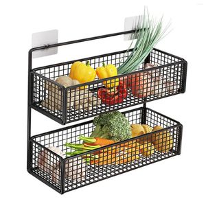 Almacenamiento de cocina, soporte minimalista para colgar frutas, multiusos para baño y hogar