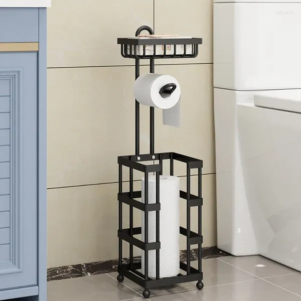 Cuisine Storage Multifonctionnel Papier de toilette Roll Tissu Tessue Support Salle de bain