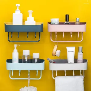 Organisateur multifonctionnel d'étagère murale de salle de bains de stockage de cuisine et système de rayonnage organisationnel
