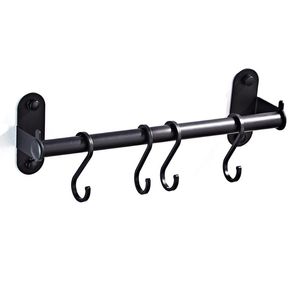 Keukenopslag organisatie houder pot organisator geslagen kast schap muur gemonteerd moderne bar bestendigheid panrek aluminium hanger hanging r