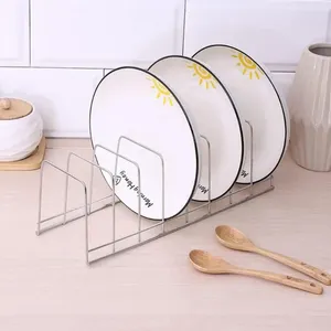 Solution d'organisation de rangement de cuisine, organisateur d'armoire, égouttoir à vaisselle en acier inoxydable, gain de place pour la coupe