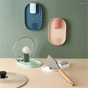 Organisateur de rangement de cuisine, support de couvercle de Pot, support de séchage de vaisselle, louche à soupe, cuillère, organisateur de Gadgets de cuisine, outils pour la maison, accessoires