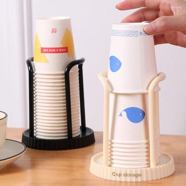 Cuisine de rangement en papier support de tasse à jetables tasses Picker