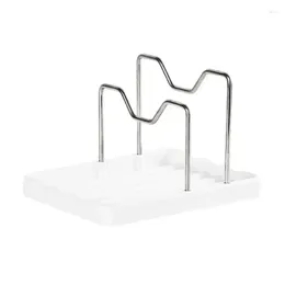 Organisateur de couvercle de rangement de cuisine Presque de rack anti-skid