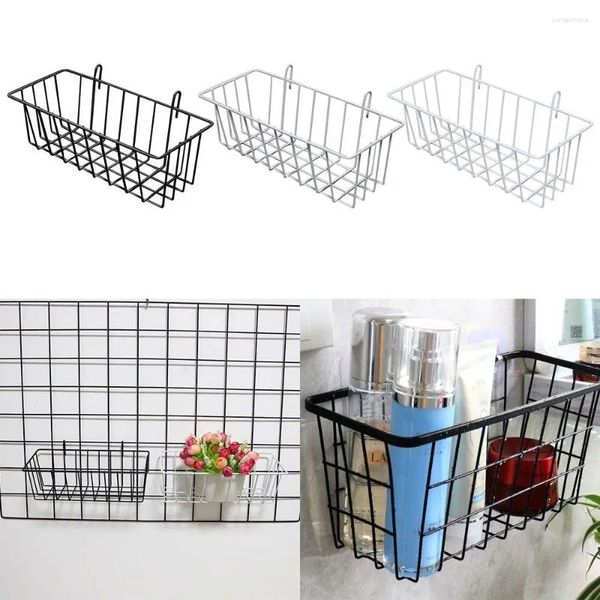 Rangement de cuisine pratique multifonctionnel panneau panier présentoirs paniers suspendus grille support