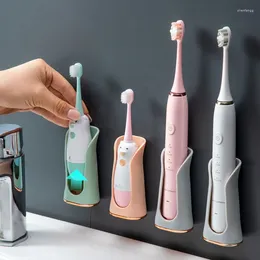 Keukenopslag Ponsvrij elektrisch tandenborstelrek Siliconen wandgemonteerd toilet Badkameraccessoires