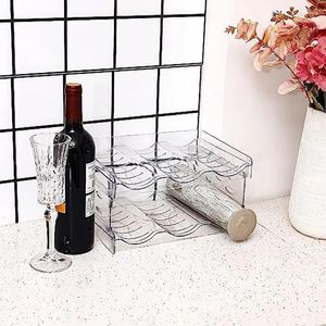 Cuisine Storage Red Wine Shelf Bottle Rack Organisateur de réfrigérateur CAN CANDER NORC