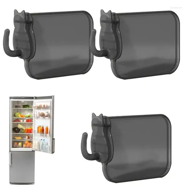 Almacenamiento de la cocina Refrigerador del refrigerador Separador Clear Snap-On Organizer Dividers para suministros creativos 3pcs portátiles