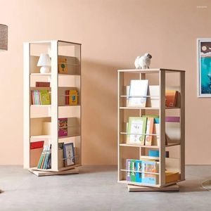 Keukenopslag roteerbare boekenplank 360 ° vaste houten ruimtebesparende hoekplank huishouden eenvoudige meerlagige student