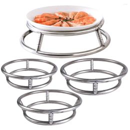 Keuken Opslag Ronde Hoge Kwaliteit Isolatie Voor Pot Gasfornuis Koekenpan Diameter 23/26/29 Cm ring Rack Wok Houder Plank Levert